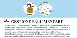 Gestione associata della Polizia Locale bocciata da coordinamento Pesca e Castellani