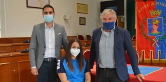 Il Sindaco incontra Michela Fabbri, atleta paralimpica di scherma atleta