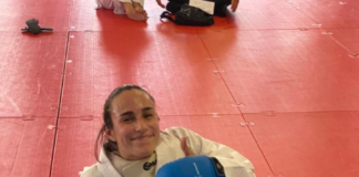 Toukon Velletri con Ester Nicosanti alla Coppa Fijlkam e