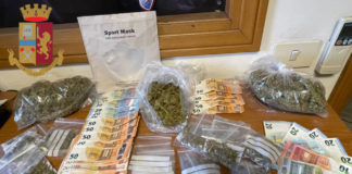 Roma arrestato dalla Polizia di Stato un 33enne romano accusato di detenzione ai fini di spaccio di stupefacenti.