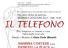 Ripartiti Concerti Accademia Sfaccendati a Palazzo Chigi Ariccia. Domenica 20 giugno, alle 20, in scena “Il Telefono” di Menotti