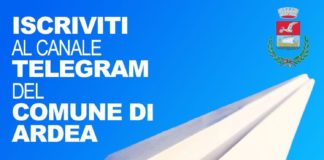 Ardea, è disponibile il canale Telegram
