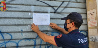 Castelli, Polizia Albano appone i sigilli a locale