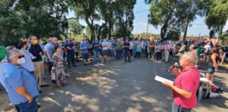 Ass. Salute Ambiente Albano “Assemblea pubblica odierna presso discarica di Albano”