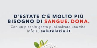 D’Amato “Donazione sangue è gesto di altruismo”