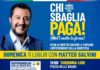 Referendum, Domenica Salvini parteciperà a gazebo raccolta firme sul litorale laziale