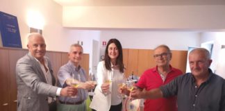 Consorzio Tutela Vini Frascati incontro tra Gasperini, Gara, Peduto e Bertuzzi