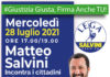 Lega, Matteo Salvini domani a Marino per il referendum sulla giustizia