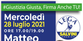 Lega, Matteo Salvini domani a Marino per il referendum sulla giustizia