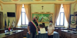 Ricevuti a Palazzo Colonna 5 pensionandi comunali