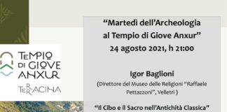 A Terracina “Il Cibo e il Sacro nell’Antichità Classica”