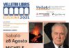 Michele Santoro a “Velletri Libris”: sabato 28 (ore 21) “Nient’altro che la verità”