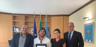 Cultura, l’artista Giovanni Paolo Caprini premiato in Consiglio regionale del Lazio
