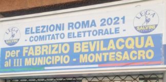 Vandalizzato comitato della Lega al III Municipio