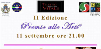 Al Teatro Spazio Vitale di Nettuno la II edizione del Premio alle arti locandina