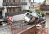 Marino, voragine in via Moro marino_voragine_foto_gruppo_fb_sei_frattocchie_se