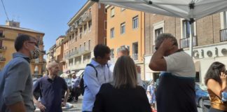 Sabato in piazza per Roberto Mastrosanti e i suoi candidati