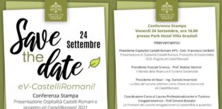 Presentazione di Ospitalità Castelli Romani del progetto “eV – Castelli Romani!” 2021