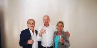 Vino Frascati, il Presidente Felice Gasperini ricevuto dai candidati sindaci di Roma e Frascati Enrico Michetti e Emanuela Bruni