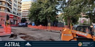 Cantiere Piazza Bologna, deviazioni Linea S08 Astral Spa Cantiere in Piazza Bologna
