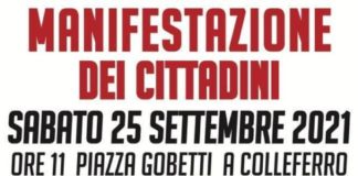 Colleferro, manifestazione congiunta del Comitato Salute ed Ambiente Asl Roma 5 e comitato a difesa dell’Ospedale