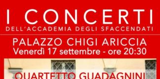 Debussy e Ravel per il Quartetto Guadagnini al Palazzo Chigi di Ariccia