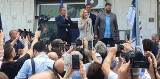 Bagno di folla a Marino per Giorgia Meloni giorgiameloni