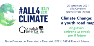 #COP26, 30 giovani scrivono la strada per il futuro