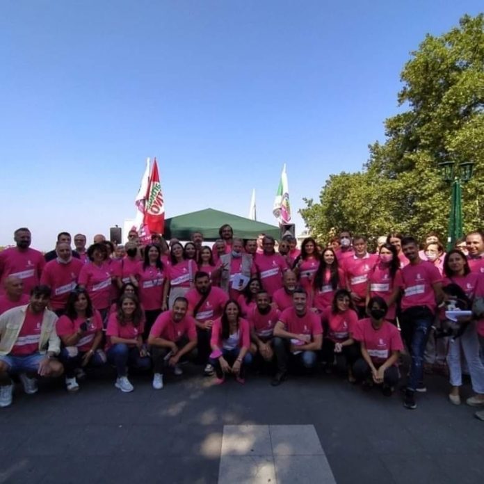 Francesca Sbardella e la sua squadra