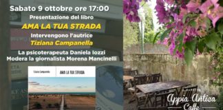 Ama la tua strada, la presentazione del romanzo di Tiziana Campanella