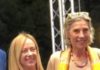 Giorgia Meloni sostiene Emanuela Bruni