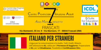 Aperte le iscrizioni per il CPIA