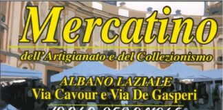 Torna ad Albano Laziale il Mercatino dell’Antiquariato e del Collezionismo
