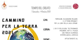 Diocesi in ‘Cammino per la terra 2021’ tra Castel Gandolfo e Albano, pensando all’ambiente