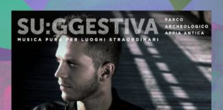 Concerto sabato 16 ottobre con Federico Mecozzi nel Parco dell’Appia Antica locandina