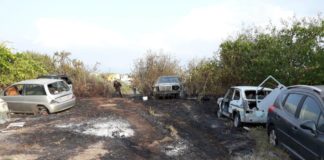 Lanuvio, incendio doloso con sorpresa