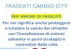 Fidanza “Il progretto Frascati Cardio-City per la sicurezza della città”