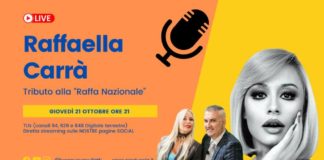 Tele Lazio Nord, questa sera nuova puntata di Luce Nuova sui fatti dedicata al mito di Raffaella Carrà