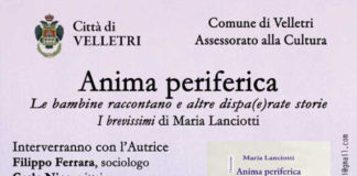 Velletri, incontro con la scrittrice Maria Lanciotti