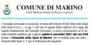 Sabato 6 novembre il primo consiglio comunale con Cecchi Sindaco