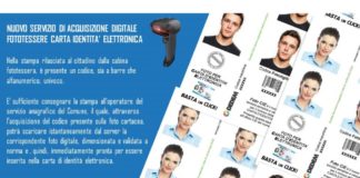 Ad Ardea servizio aggiuntivo acquisizione fototessere digitali per CIE