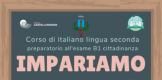 A Rocca Priora via ai corsi di italiano per stranieri locandina