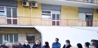 Francesca Sbardella in visita all’Ospedale San Sebastiano sbardellaospedale