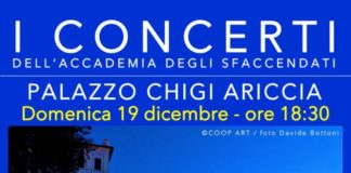 Concerto di Natale con il Coro in Maschera di Ariccia per la chiusura della Stagione 2021 degli “Sfaccendati”