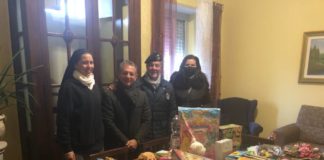Natale e solidarietà, i doni dell’associazione AIDE Nettuno APS e UNSI Unione nazionale sottufficiali italiani
