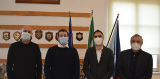 La giovane promessa del Golf Federico Milito incontra il Sindaco di Pomezia milito