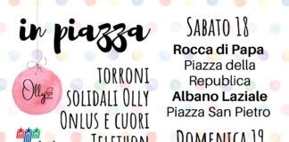 Fine settimana in piazza per la ricerca con Olly Onlus e Telethon locandina