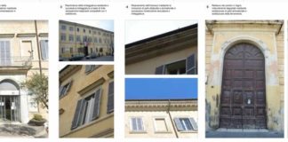Via ai lavori di ristrutturazione e messa in sicurezza della facciata di Palazzo Marconi facciata