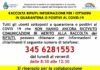 A Lanuvio per la raccolta differenziata un numero dedicato ai costretti in quarantena locandina