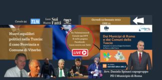Tele Lazio Nord, a Luce Nuova sui Fatti parte la rubrica dai municipi di Roma Luce Nuova sui fatti, rubrica dai municipi di Roma